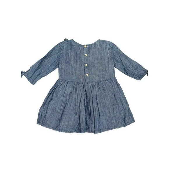 Cheeky Plum Chambray Dress - Picture 2 of 4